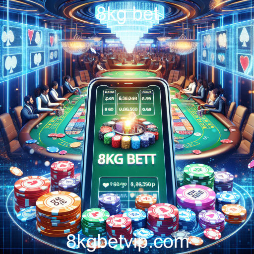 Descubra o Mundo do Poker no 8kg Bet